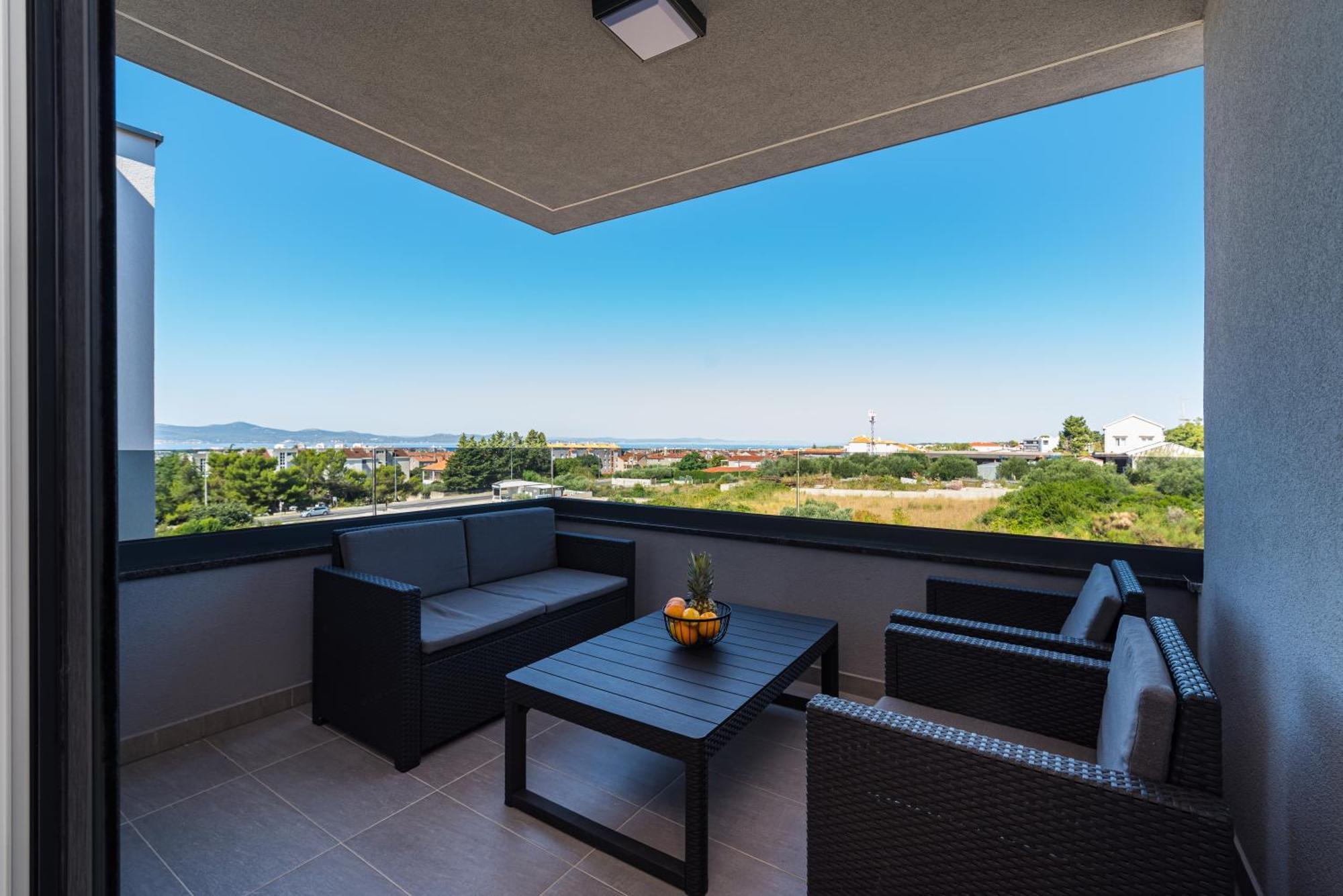Apartamento Skyline Luxe Zadar Exterior foto
