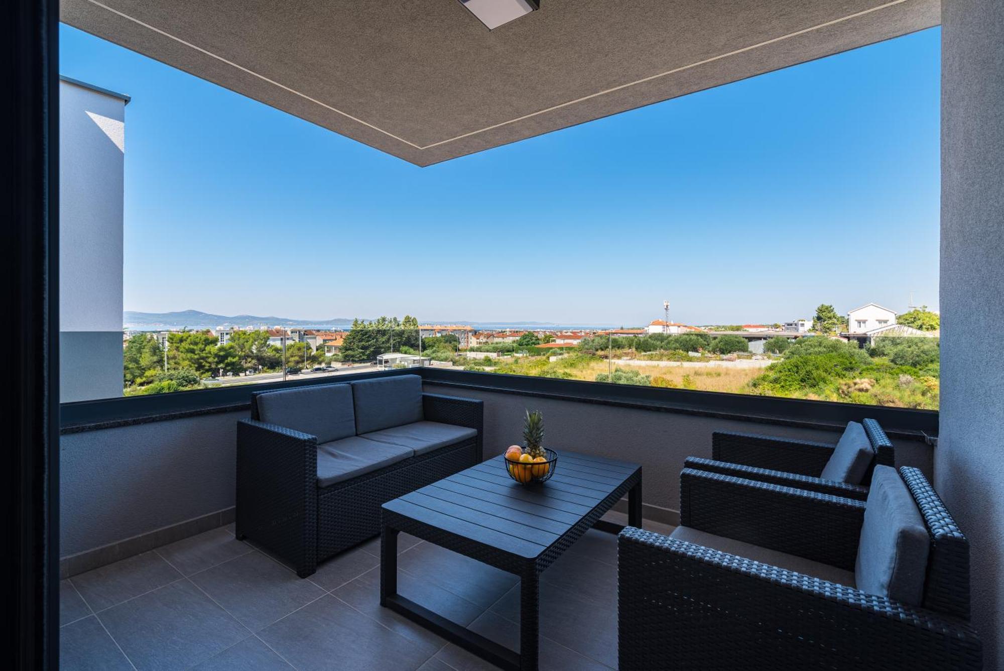 Apartamento Skyline Luxe Zadar Exterior foto